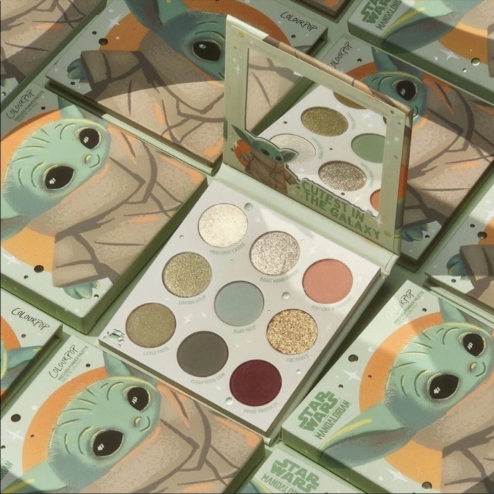 Colourpop Mandalorian The Child Eyeshadow Palette